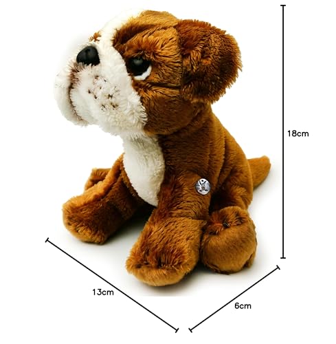 Boxer Bulldogge Kuscheltier Hund Plüschtier Schnuffelhund Tony - Kuscheltiere*biz