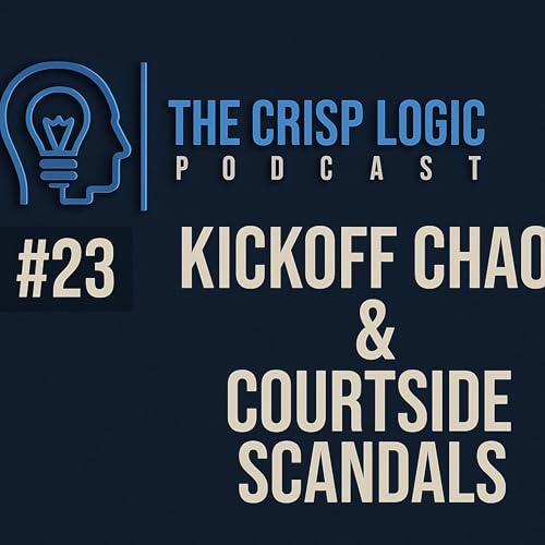 Page de couverture de Ep. 23 "Kickoff Chaos & Courtside Scandals"