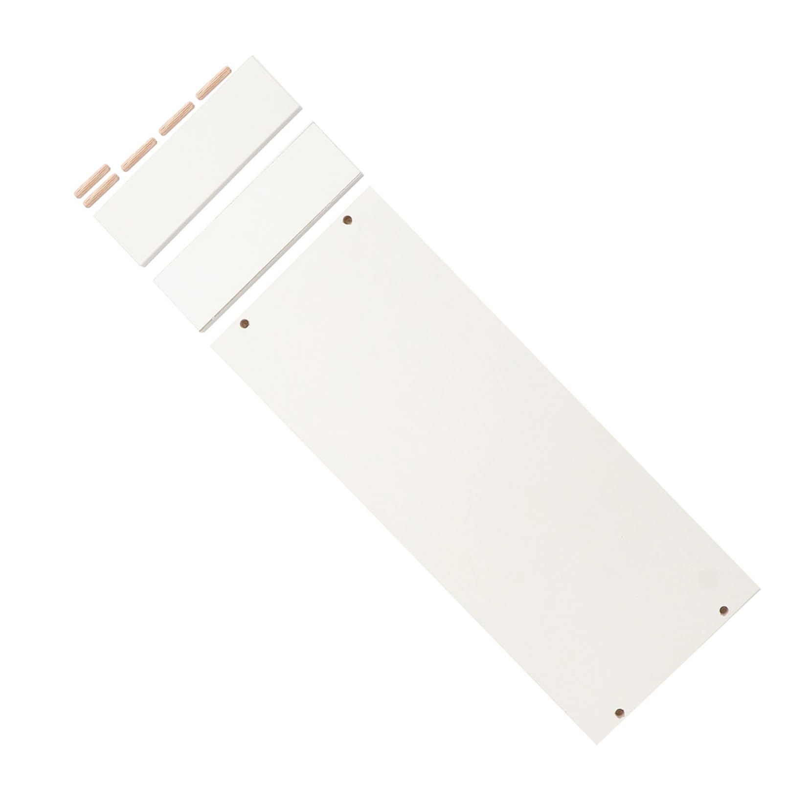 Support Moniteur et Étagère Blanc pour Bureau et Rangement Quotidien