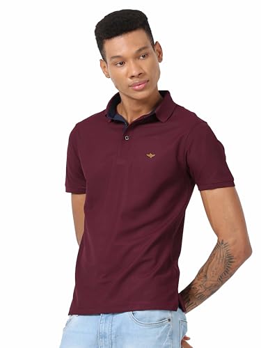 Image of STELLERS Men's Premium Polo T-Shirt Wrinkle Free Quick Dry Soft and Feather Touch Feel Regular Fit