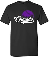 Vista 36 de Xtreme Apparrel Cityscape Skyline - Camiseta para hombre para fanáticos del béisbol