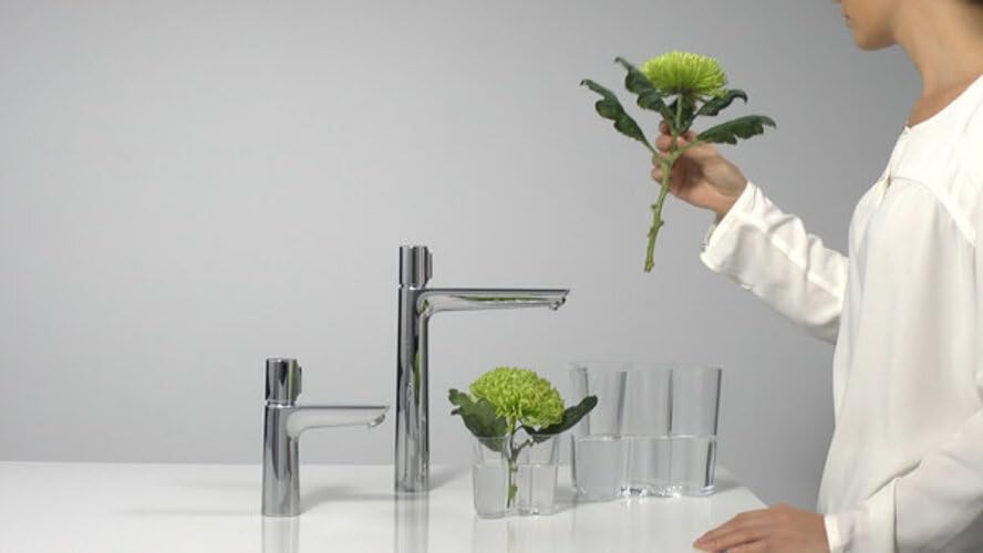 Mitigeur 110 hansgrohe Talis Select E finition chromée haute résistance - 6