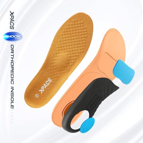 XPACS Men's Orthopedic Comfy Slippers, Stylish Arch Support Casual Shoes for Plantar Fasciitis Recovery, Non Slip Canvas Shoes for Heel and Foot Pain Relief3