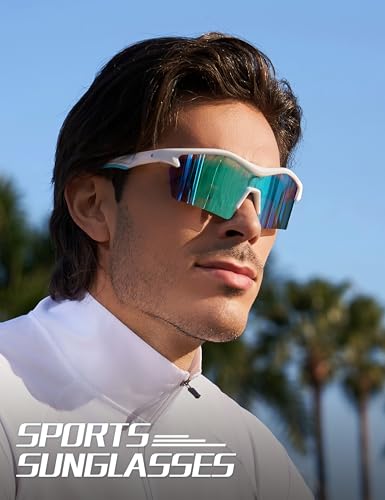 BIRCEN Sport Polarized Sunglasses for Men - Women:UV Protection Shades for Fishing Driving Cycling Running