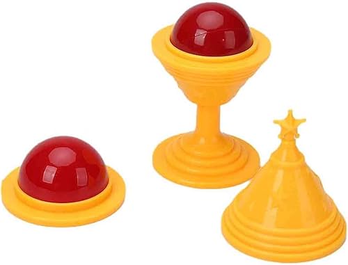 blue-ther (10 cm3.9 in) Juego de bola y jarrón de trucos de magia jarrón clásico divertido truco mágico juguete accesorios mago