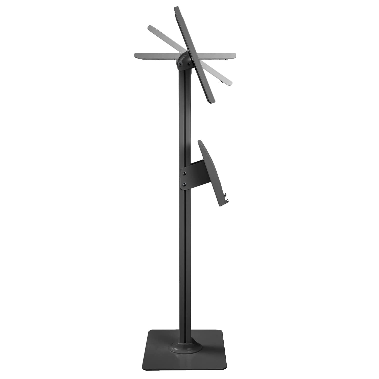 Maclean MC-867 Supporto stand per tablet Antifurto Sistema di blocco per montaggio Compatibile con iPad Pro (Gen 3) 12.9'' (Nero)