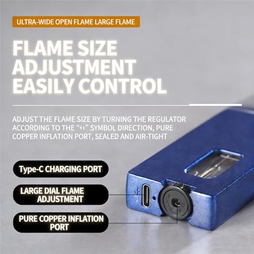Briquet intelligent polyvalent pour utilisation en extérieur avec coupe-vent - 7