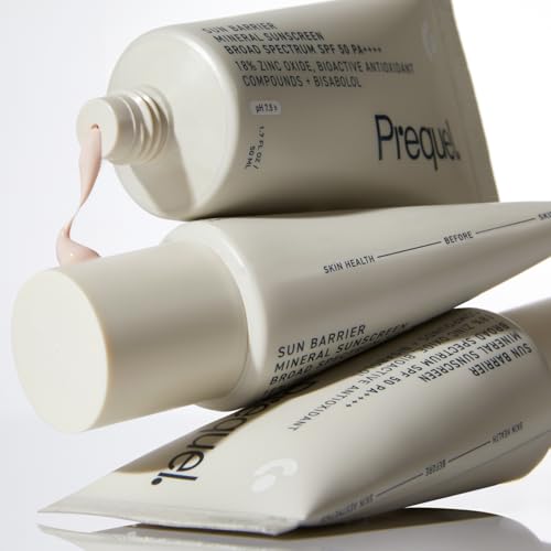 Prequel Skin Sun Barrier Mineral Sunscreen SPF 50. PA++++ Broad Spectrum Zinc Oxide Sunblock with Semi-Transparent Lightweight Texture. Moisturizing UV Defense for Face. Travel Size, 1.7oz - Image 7