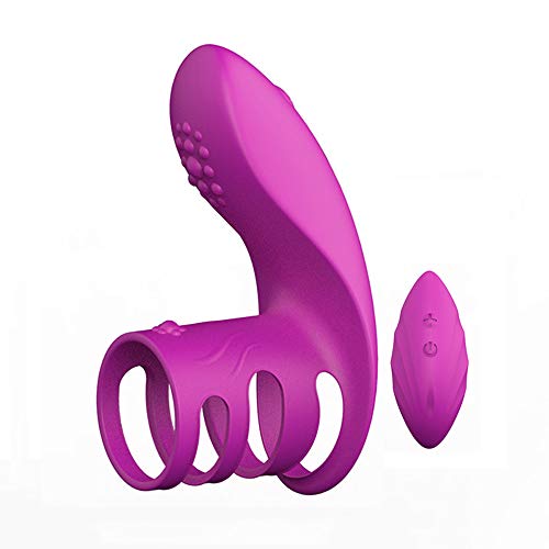 Liwen Anīlló Vībrǎdør para Hombre Recargable USB con Mando Anīlló Péné Clítøríș...