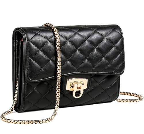 Image of YAZEKOUS Crossbody Bags Small Purse for Women Leather Phone Clutch Purses