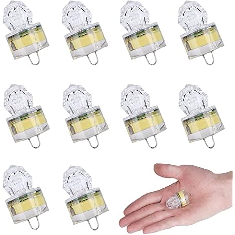Rojuna 10 Pack LED Fishing Lights Cover