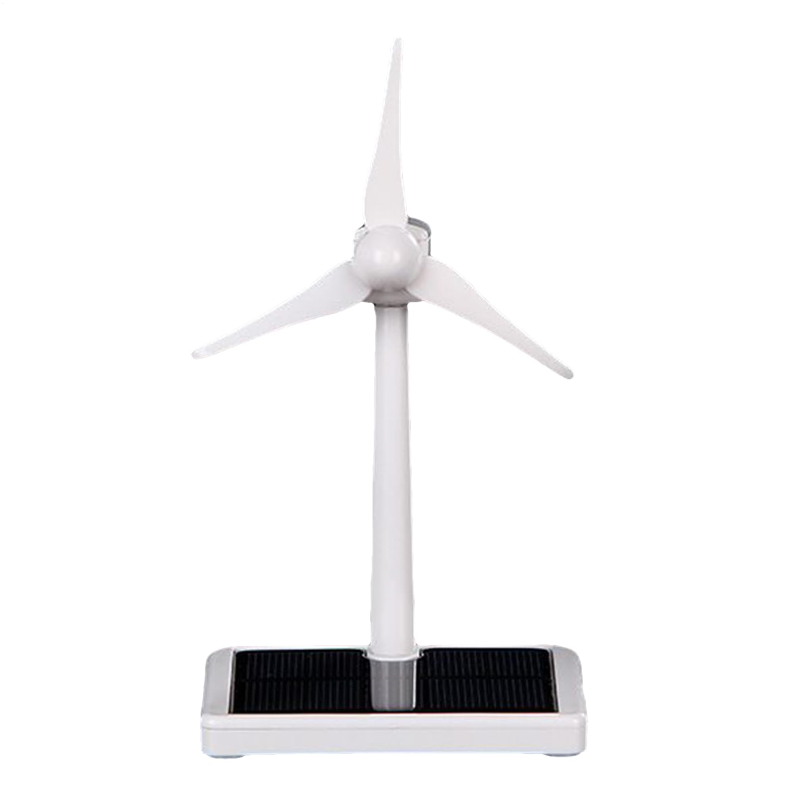 Mulino a vento ad energia solare, kit scientifico delle energie rinnovabili, ornamento rotante da scrivania con pannello fotovoltaico, struttura robusta ed ecologica, ideale per posto di lavoro