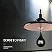 WUDUOA Height Adjustable Boxing Speed Bag Platform, Wall-Mounted Reflex Ball with Stand, Professional Pear Wood Board for Home Gym Training(Black,with Ball)