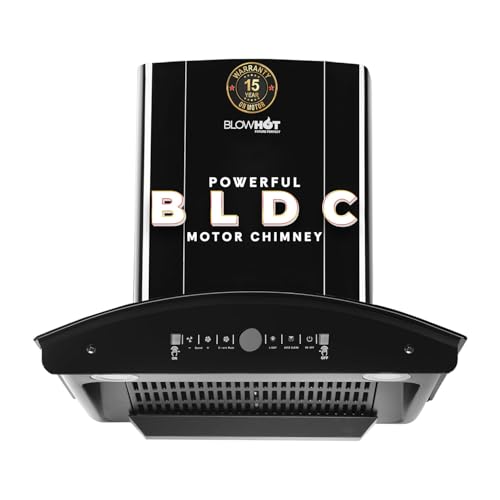 BLOWHOT 60cm 1600 m/h Powerful BLDC Motor Kitchen Chimney With Motion...