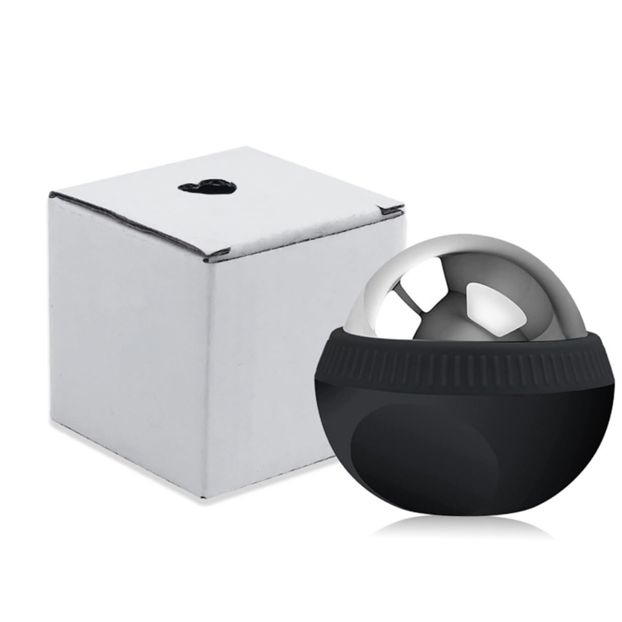 FRCOLOR Manual Massage Tool Chilled Therapy Ball Back Shoulder Soft Massage Abs Steel