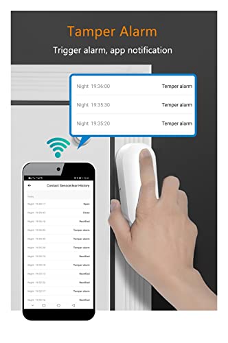 Accesorios PG103 Sensor de Puerta Infrarrojo PIR y RFID Alarma Hogar 7