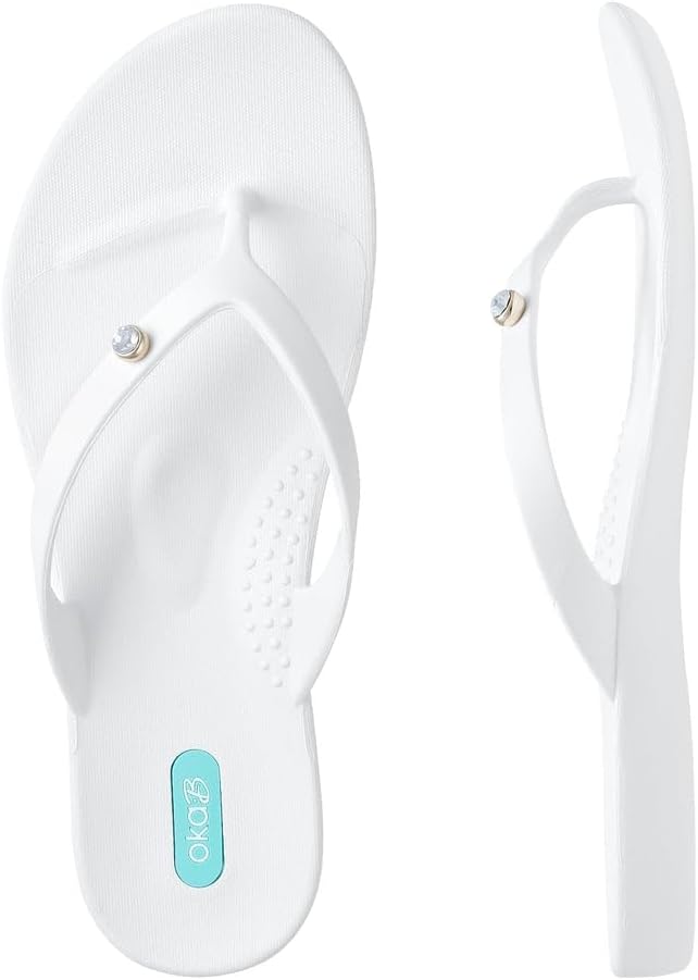 Oka-B Women's Charmed Flip Flop Sandals