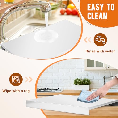 YUCHENGTECH Stainless Steel Stove Top Cover Large Gas Hob Cover Gas Stove Bracket (L 30" x W 22" x H 2.75") for Gas and Electric Stove Range Expanding Kitchen Space