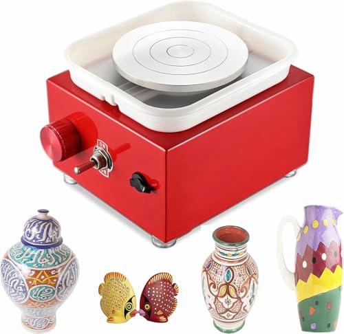 Machine de poterie compacte pour s'initier chez soi sans encombre