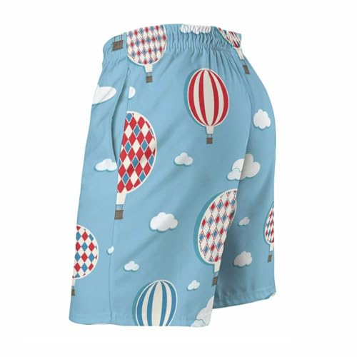 Short de bain homme montgolfière UMENG S maillot séchage rapide