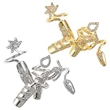 S'adapte sans effort : chaque bague de manucure s'adapte facilement à différentes formes de doigts, offrant un confort optimal et un port agréable. accessoire unique pour toutes les utilisatrices, bagues de manucure, bagues pour le bout des doigts