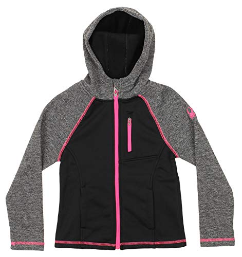 Spyder Girls Youth (7-16) Alayna Full Zip Sweater Hoodie, Polor Marble Large (12-14)