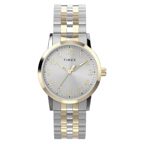 Montre femme Timex Main Street bicolore 30 mm, le cadeau idéal unique