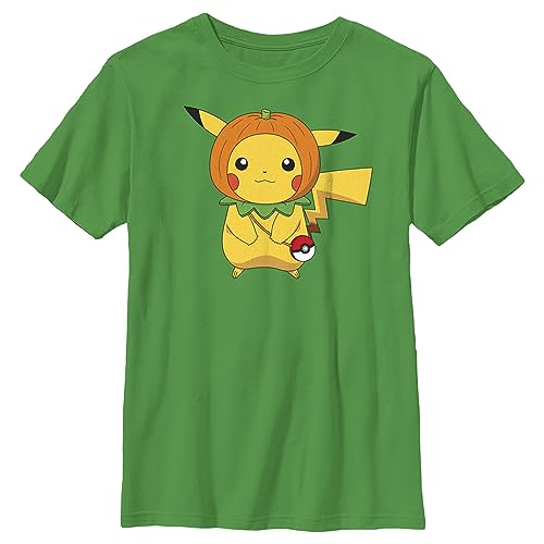 Fifth Sun Kids' Pokemon Pumpkin Hat Boys Short Sleeve Tee Shirt