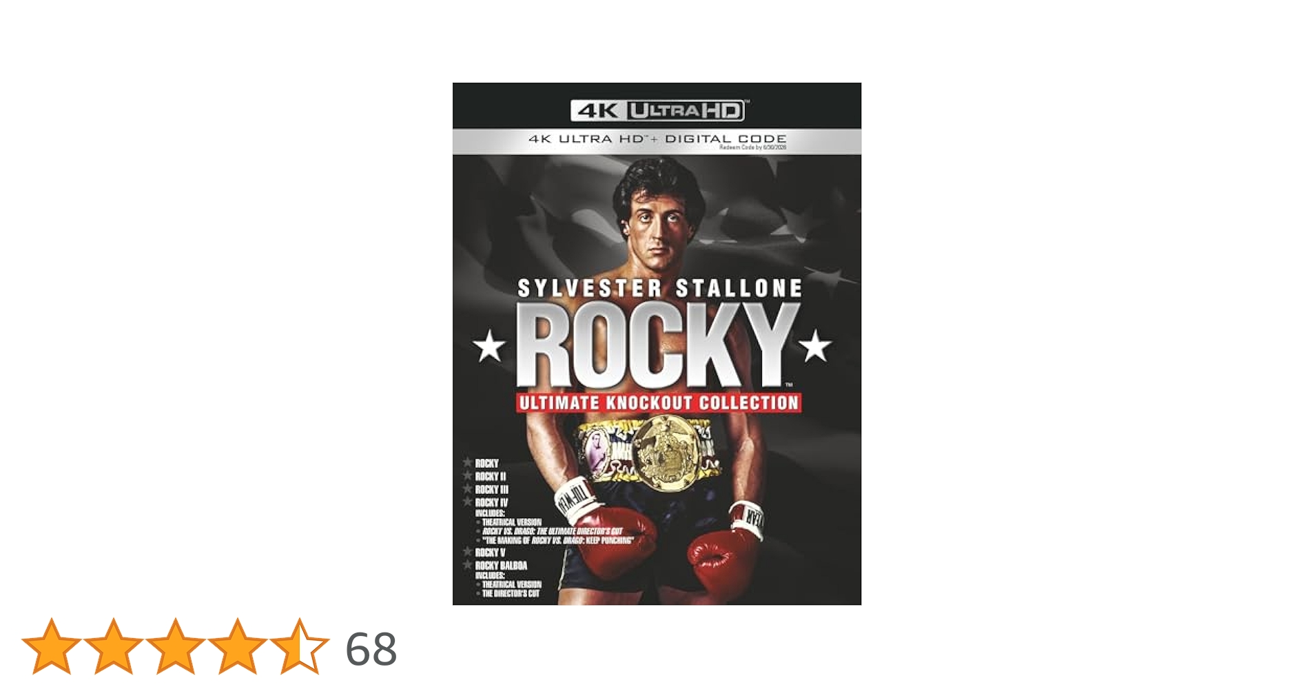 K600 ROCKY DVDコレクターズBOX 限定 K600 ROCKY DVDコレクターズBOX 限定 K600 ROCKY DVD