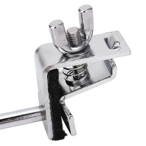 Abrazadera ajustable para campana de batería, acero inoxidable miniatura 6