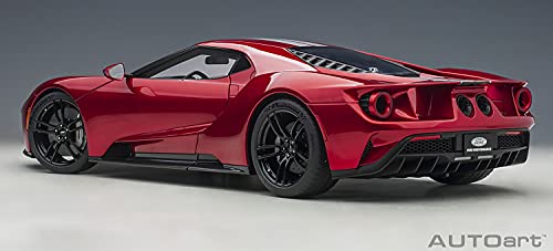 Modelo 2017 Ford GT 1:12 Rojo Líquido Metalizado miniatura 2