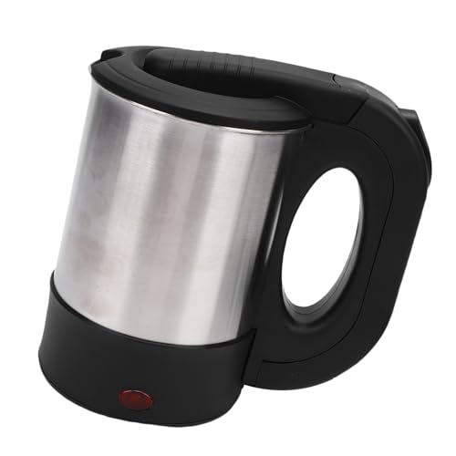 Tetera eléctrica portátil 12V 500ml acero inoxidable para auto miniatura 3