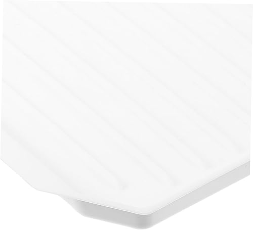 Miniatura 2 de Bandeja para hornear tocino para microondas con protector de salpicaduras, bandeja de cocción para tocino crujiente para uso doméstico, diseño ideal