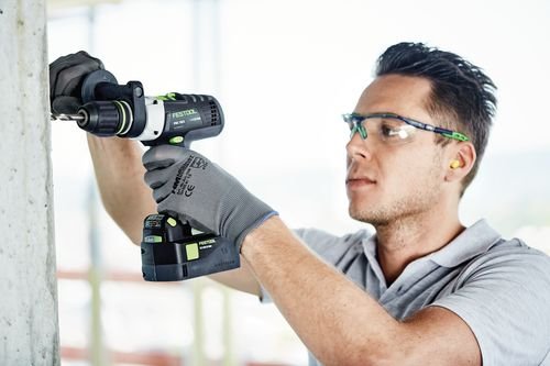 Taladro atornillador inalámbrico Festool 18V 3800 RPM miniatura 3