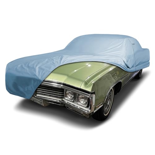 Image of iCarCover Premium Car Cover for 1959-1970 Buick Electra Heavy Duty Waterproof All-Weather Automobiles Custom Fit Indoor Outdoor UV Snow Protection Covers with Straps and Bag