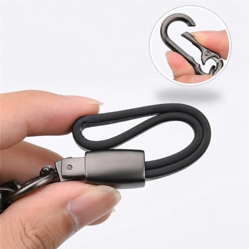 Generic LTDecor Leather & Metal Locking Hook Keychain Susuki - Image 2