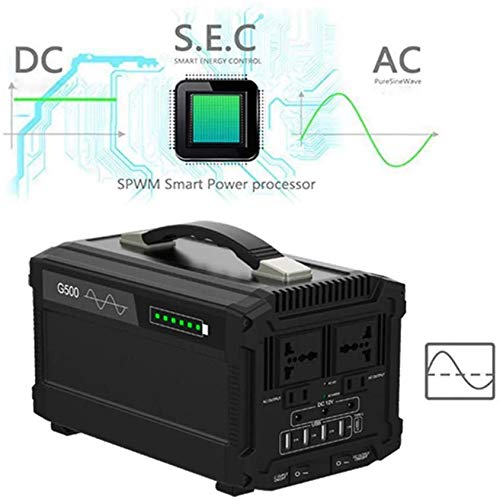 Centrale électrique Portable, Source d'énergie Solaire Mobile, très adaptée au Camping en Plein air, aux Voyages et à l'alimentation électrique de Secours