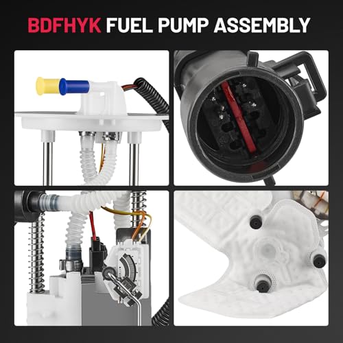 Image of BDFHYK Electric Fuel Pump Module Assembly Compatible with Ford Explorer Sport Trac 2002-2003 4.0L V6 Replace E2348M