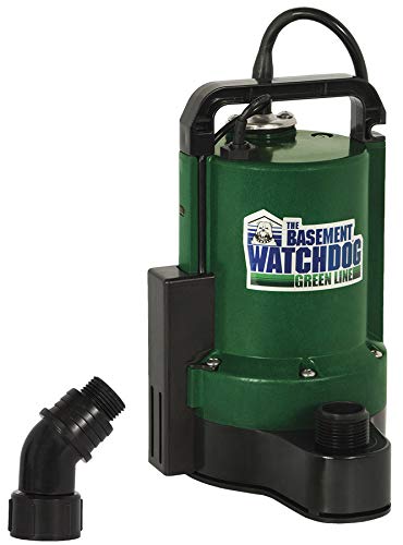 THE BASEMENT WATCHDOG Model BWU033PAS 1/3 HP 2,200 GPH at 0 ft. and 1,440 GPH at 10 ft. Submersible Utility Pump with Automatic Switch