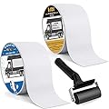 E-SDS RV Roof Sealant Tape 4" x50' with Rubber Roller & RV Sealant Tape 4" x20'