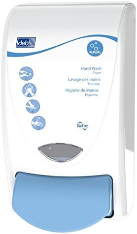 Deb Group 1 Liter Dispenser White Deb Stoko Cleanse Washroom 1000 Liquid Soap - Pack of 2