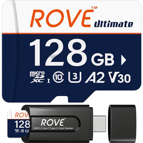 ROVE Ultimate Micro SD Card microSDXC 128GB Memory Card...
