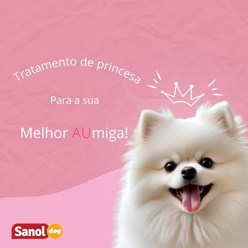 Sanol Dog Colônia Para Pêlos De Cães Fêmea 120 Ml Rosa