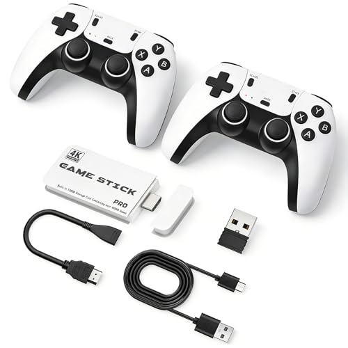 M15 Retro Game Stick, 128G, Retro Gaming Console with HDMI Plug & Play for TV Video Gaming Stick