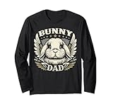 bunny dad holland lop rabbit biker wings, motocicletta retrò maglia a manica