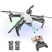 Wipkviey Drone con Telecamera 1080P HD – Droni Pieghevoli Professionali per...