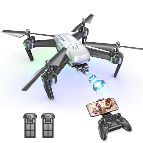 Wipkviey Drone con Telecamera 1080P HD – Droni Pieghevoli Professionali per Bambini e Adulti, con...