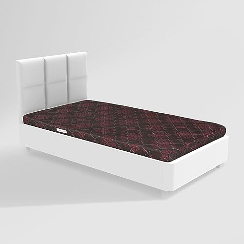 Image of Interio by Godrej Insignia SP Single Bed Foam Mattress (75 x 30 x 4 Inches), 1-Year Warranty, PU Foam