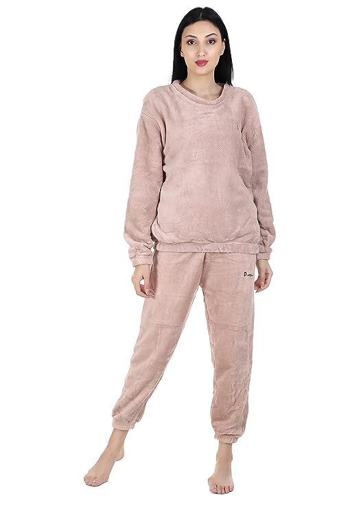 disolve Winter Night Suit for Women Woollen Pack of 1-picture-2