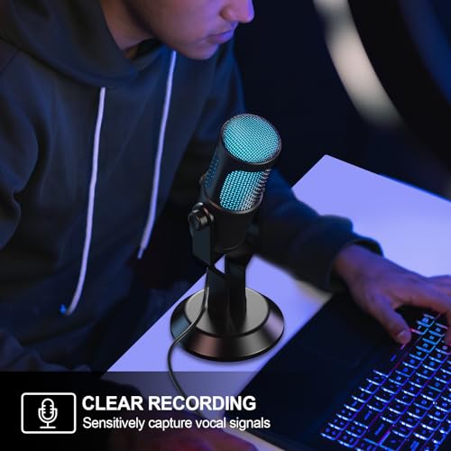 Image of AUDIOPRO Computer Condenser Gaming Mic for PC 05 (Black05)